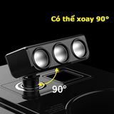  Bộ Chia Tẩu Sạc Ô Tô 3 Cổng 2 Tẩu USB Xoay 90 Độ Đa Năng 