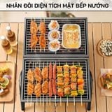  Bếp Nướng Than Hoa Dã Ngoại Ngoài Trời Chất Liệu Thép Không Gỉ 