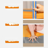  Đệm Bơm Hơi Đôi Tự Động Chống Thấm Nước Kèm Gối Gấp Gọn 