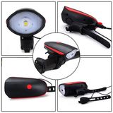  Đèn Led Xe Đạp Thể Thao Siêu Sáng Sạc Pin USB 