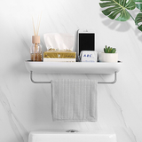  Kệ Để Đồ Nhà Tắm Có Móc Treo Khăn 