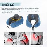  Gối Chữ U Chất Liệu Cao Su Non Cao Cấp Giảm Đau Cổ Vai Gáy 