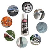  Sơn Mạ Chống Rỉ Màu Bạc Siêu Bóng Cao Cấp Chrome 