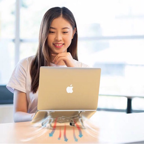 Giá Đỡ Laptop, Macbook Gấp Gọn, Điều Chỉnh Độ Cao Thông Minh Y116