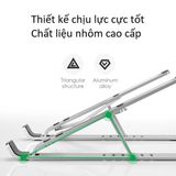  Giá Đỡ Laptop, Macbook Gấp Gọn, Điều Chỉnh Độ Cao Thông Minh Y116 