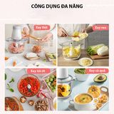  Máy Xay Thịt Đa Năng Cối Thủy Tinh Dung Tích 2L QSJ-B02Q1 