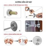  Chặn Cửa Nam Châm Chuyên Dụng Cho Cửa To Nặng 