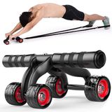  Con Lăn Tập Cơ Bụng 4 Bánh Chống Trượt 