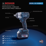  Máy Siết Bulong Bằng Pin Boshun BS-IW380NCP 