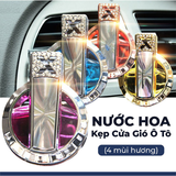  Nước Hoa Ô Tô Kẹp Cửa Gió Điều Hòa Cao Cấp Sang Trọng 