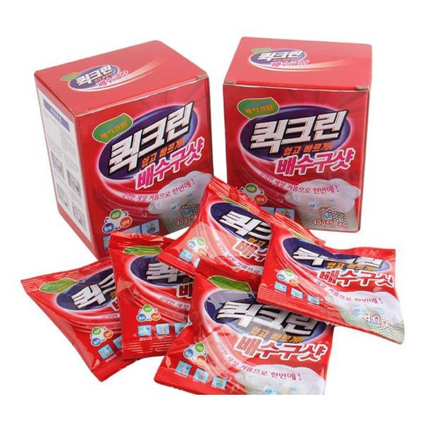 Hộp 5 Gói Bột Thông Cống Siêu Sạch