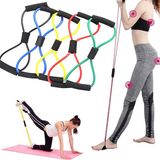  Dây Kéo Kháng Lực Cao Su Đàn Hồi Số 8 Tập Tại Nhà 