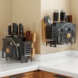  Kệ Để Dao Thớt Đũa Đa Năng Có Thể Đặt Bàn Hoặc Treo Tường 