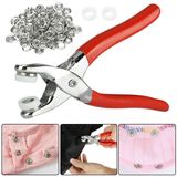  Kìm Bấm Cúc Áo, Dụng Cụ Bấm Khuy Đa Năng Tặng Kèm Cúc Bấm 