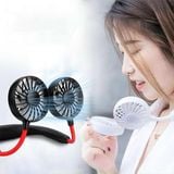 Quạt Đeo Cổ Mini Sạc USB Tiện Dụng 