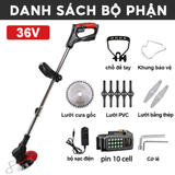  Máy Cắt Cỏ, Tỉa Cành Lapusen Đa Năng 