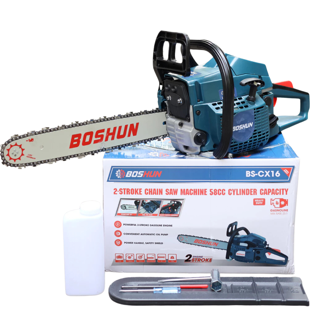 Máy Cưa Xăng Lam Xích 58CC 16inch Boshun