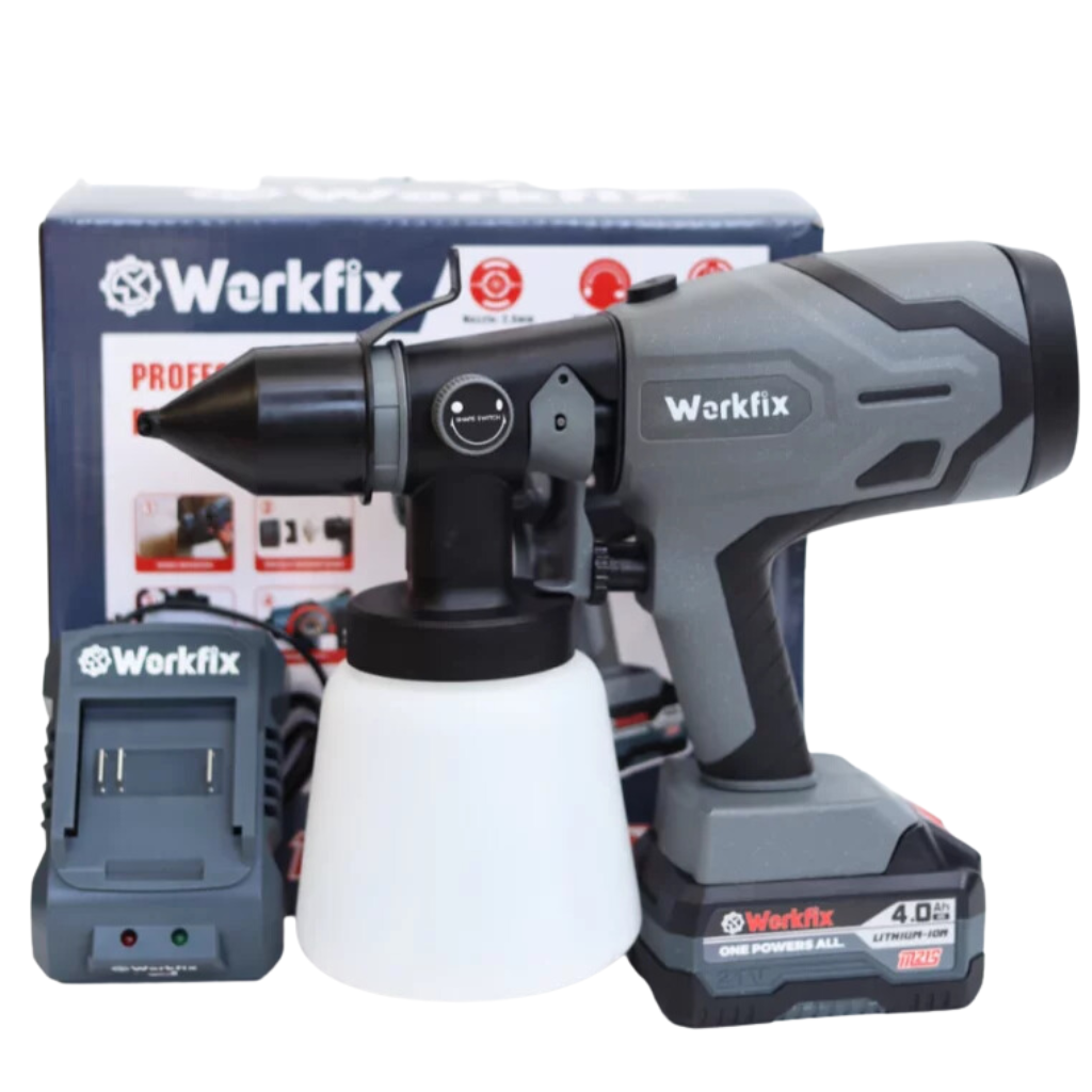 Máy Phun Sơn Bằng Pin Workfix WF-SG800ML