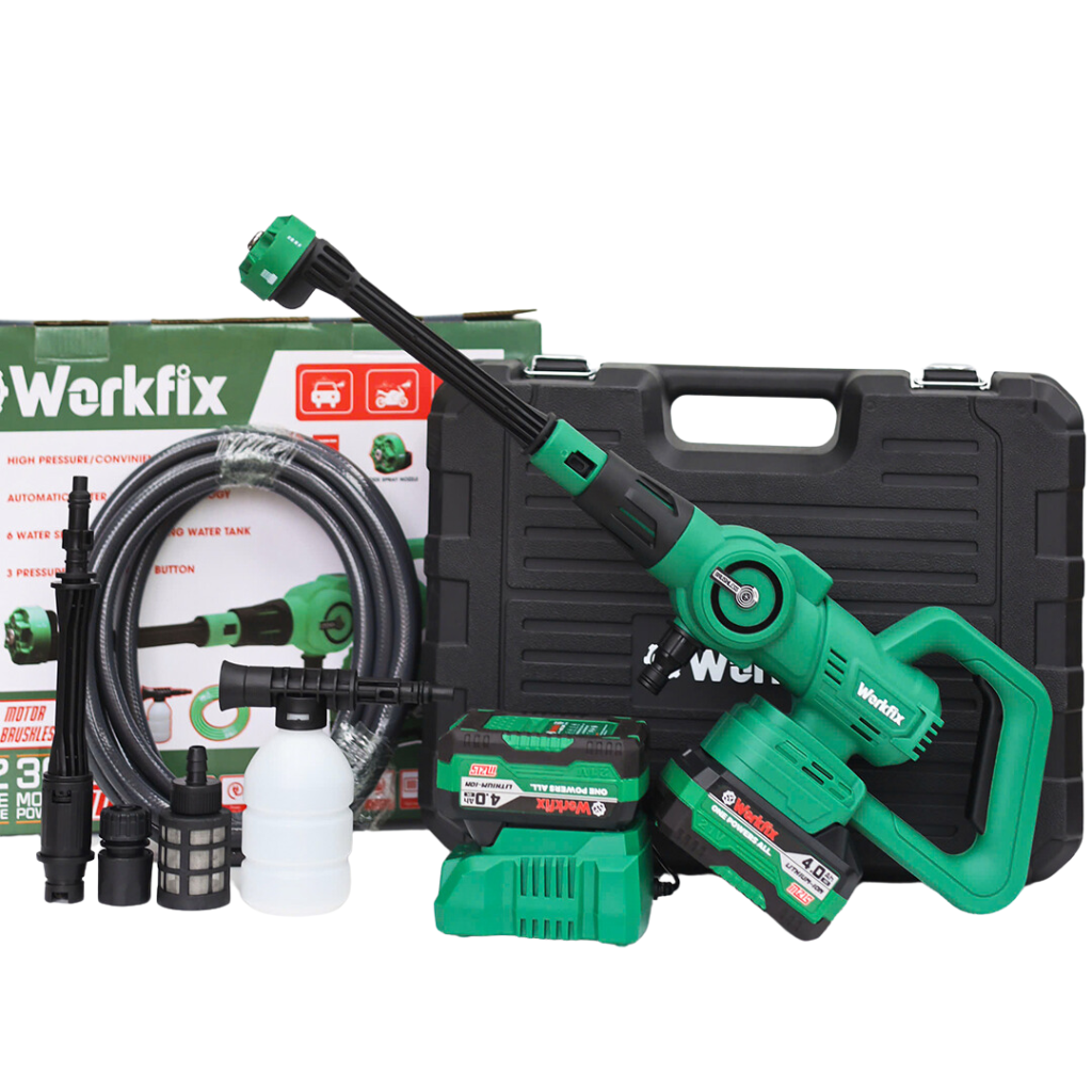 Máy Rửa Xe Cao Áp Workfix WF-PW3825BL