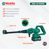  Máy Rửa Xe Cao Áp Workfix WF-PW3825BL 
