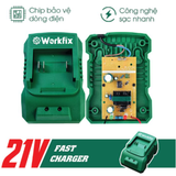  Máy Siết Bulong Workfix WF-IW450N 