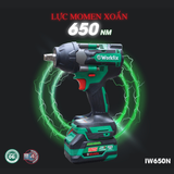  Máy Siết Bulong Workfix WF-IW650N Siêu Khỏe 