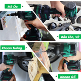  Máy Siết Bulong Dùng Pin Workfix WF-IW470N 