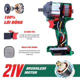  Máy Siết Bulong Workfix WF-IW450N 
