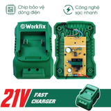  Máy Siết Bulong Workfix WF-IW650N Siêu Khỏe 