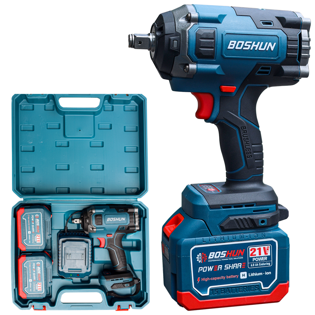 Máy Siết Bulong Boshun BS-IW850N Lực Siết Mạnh