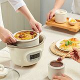  Nồi Nấu Chậm Ninh Hầm Cách Thủy Dung Tích 1.6L Đa Năng 