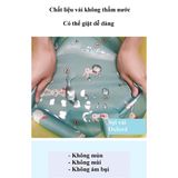  Tủ Vải Khung Gỗ 3 Ngăn Có Lót Vải Cỡ Lớn 