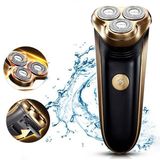  Máy Cạo Râu 3 Lưỡi Sử Dụng Pin Sạc Tiện Dụng 