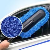  Chổi Lau Rửa Xe Ô Tô Nano Siêu Mịn, Cán Chỉnh Độ Dài 