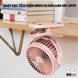  Quạt Sạc Tích Điện Umoo 10,000mAh 