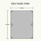  Thảm Trải Lều, Cắm Trại Đa Năng Gấp Gọn Tiện Lợi 