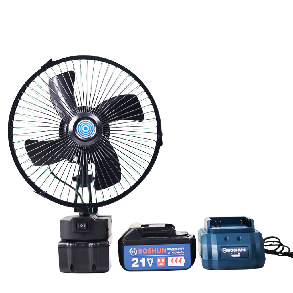 Quạt Điện Boshun 8inch 2 Tốc Độ Cao Cấp