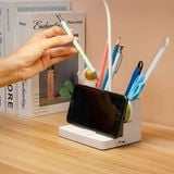  Đèn Bàn Học Chống Cận Có Hộp Đựng Bút Tiện Lợi 