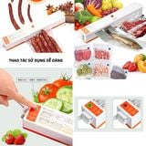  Máy Hút Chân Không Bảo Quản Thực Phẩm Kiêm Hàn Miệng Túi Cao Cấp 