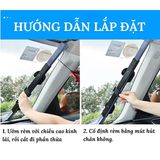  Tấm Che Nắng Kính Lái Ô Tô Tự Cuốn Tiện Dụng 