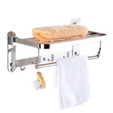  Kệ Treo Khăn Nhà Tắm Cao Cấp Gấp Gọn Không Gỉ 