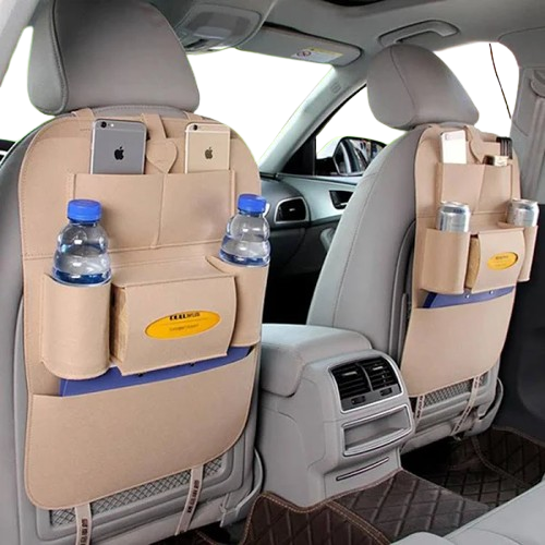 Túi Để Đồ Treo Sau Lưng Ghế Ô Tô Chất Liệu Da PU Cao Cấp B351
