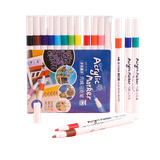  Bút Màu Acrylic Marker Màu Siêu Bền Chống Thấm Nước Cao Cấp 