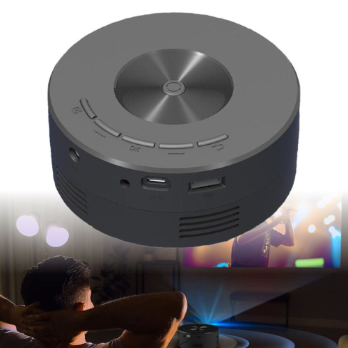 Proyector Redondo para Celular: Cine Portátil en Tus Manos - Proyector redondo para celular