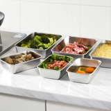  Khay Inox Đựng Thức Ăn Cao Cấp (Combo 3 Khay) 