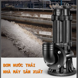  Máy Bơm Chìm Nước Thải Và Cắt Rác Đa Năng 