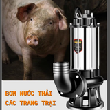  Máy Bơm Chìm Nước Thải Và Cắt Rác Đa Năng 