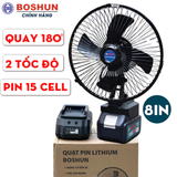  Quạt Điện Boshun 8inch 2 Tốc Độ Cao Cấp 