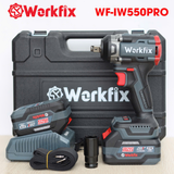  Máy Siết Bulong Workfix WF-IW550 PRO Đầu 2 Trong 1 