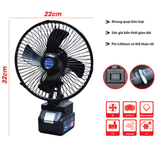  Quạt Điện Boshun 8inch 2 Tốc Độ Cao Cấp 